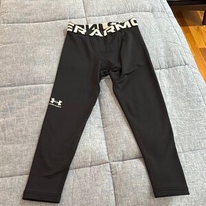 Under Armour Kids Black Athletic Leggings
